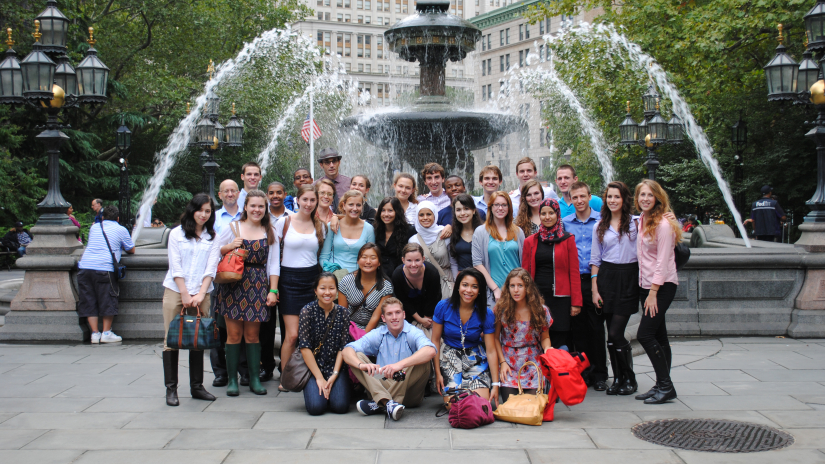 Ethics Students in NYC
